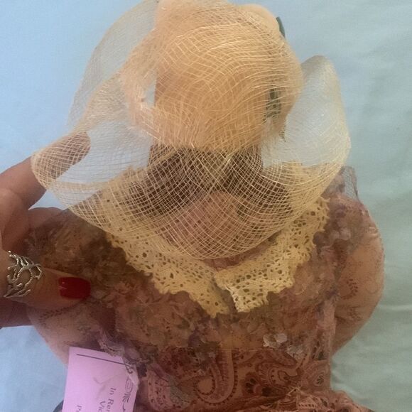 Vintage Muslin Cat Handmade Calico Cotton 27” Long - Picture 10 of 12